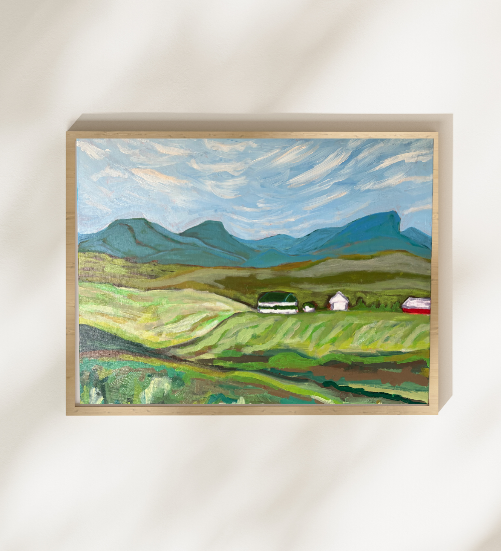 Shenandoah Summer – 24" x 20" Acrylic on Canvas