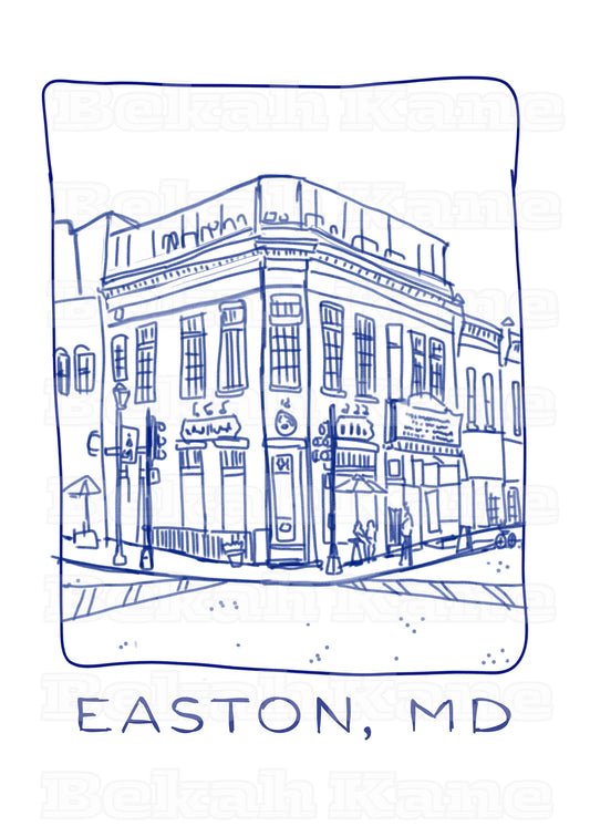 Easton Sketch - Downtown